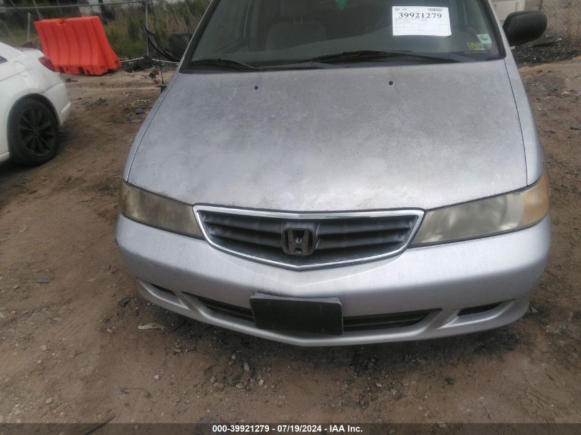 2002 Honda Odyssey Lx VIN: 2HKRL18572H541749 Lot: 39921279