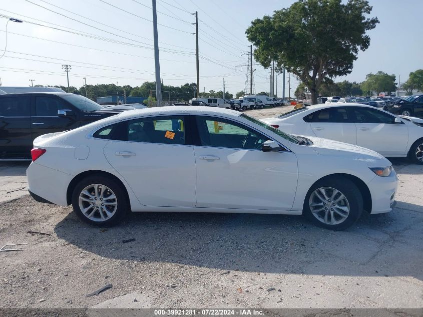 2018 Chevrolet Malibu Lt VIN: 1G1ZD5ST1JF199342 Lot: 39921281