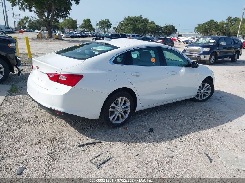 2018 Chevrolet Malibu Lt VIN: 1G1ZD5ST1JF199342 Lot: 39921281