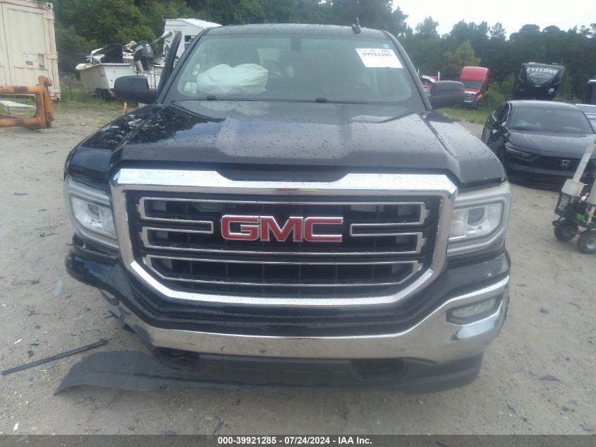 2016 GMC Sierra 1500 Sle VIN: 3GTU2MECXGG109545 Lot: 39921285