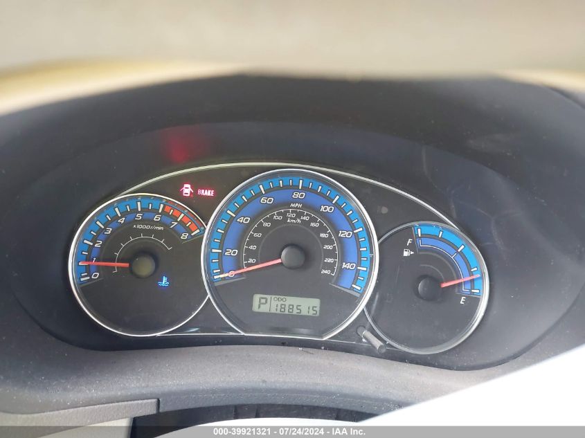 2009 Subaru Forester 2.5X VIN: JF2SH61629H724229 Lot: 39921321