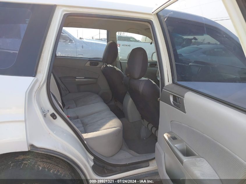 2009 Subaru Forester 2.5X VIN: JF2SH61629H724229 Lot: 39921321