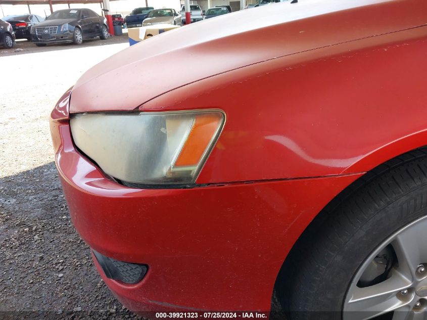 2008 Mitsubishi Lancer De/Es VIN: JA3AU26U98U040823 Lot: 39921323