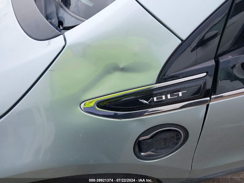 2013 Chevrolet Volt VIN: 1G1RB6E49DU124422 Lot: 39921374