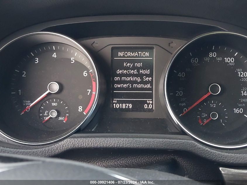 2018 Volkswagen Passat 2.0T Se VIN: 1VWBA7A33JC005679 Lot: 39921406