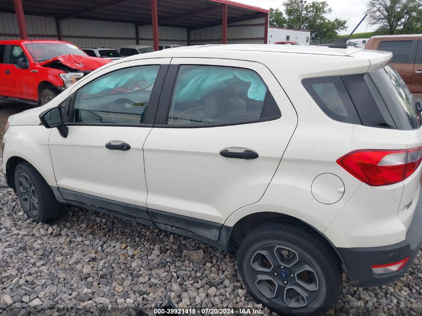 MAJ6S3FLXMC403792 2021 Ford Ecosport S