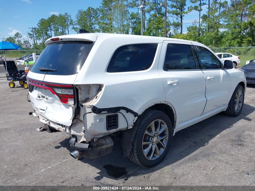 2014 DODGE DURANGO SXT VIN: 1C4RDHAGXEC344737