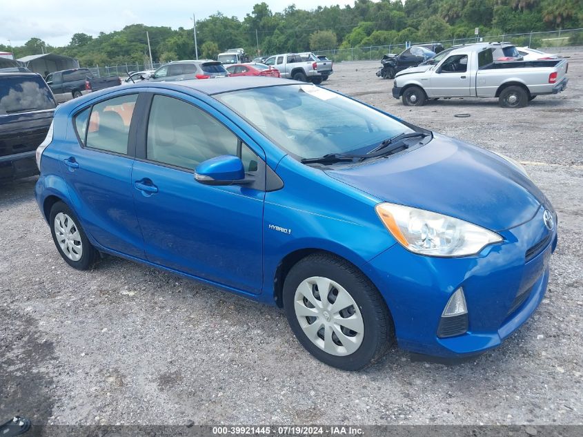 2014 Toyota Prius C One VIN: JTDKDTB39E1067686 Lot: 39921445