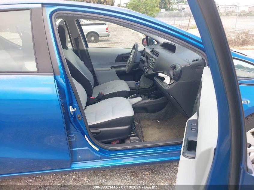 2014 Toyota Prius C One VIN: JTDKDTB39E1067686 Lot: 39921445