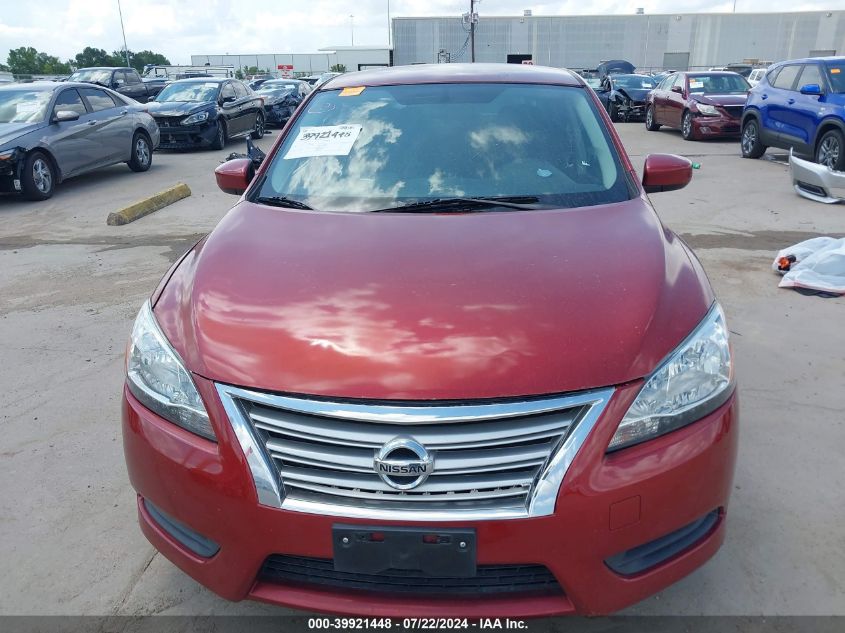 2015 Nissan Sentra Sv VIN: 3N1AB7AP7FY290998 Lot: 39921448