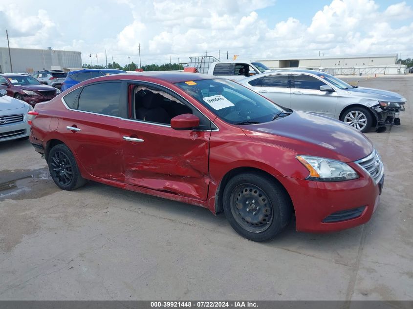 2015 Nissan Sentra Sv VIN: 3N1AB7AP7FY290998 Lot: 39921448