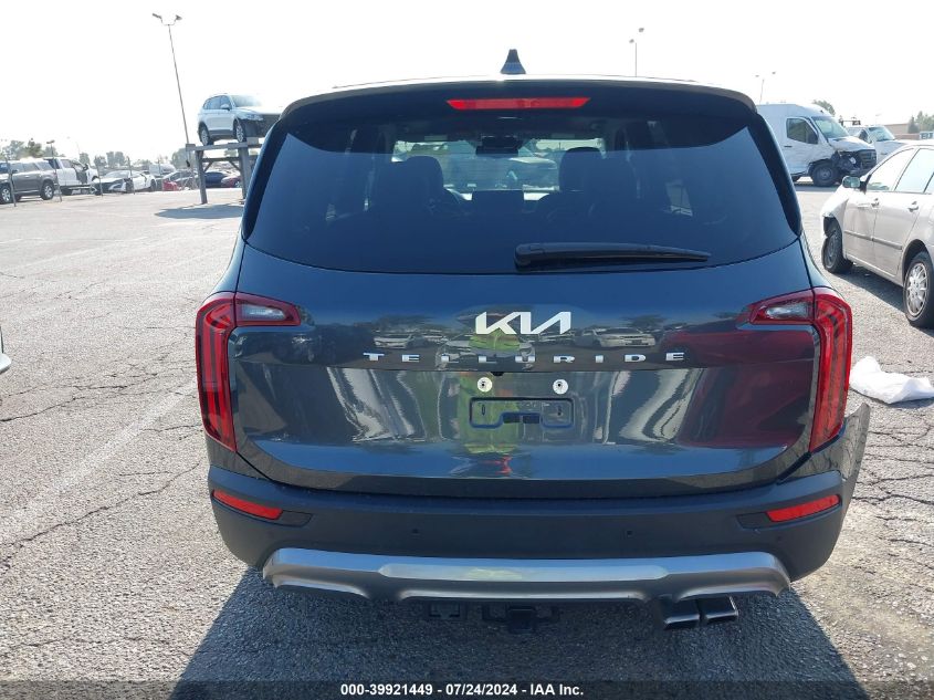 2022 Kia Telluride Ex VIN: 5XYP34HC0NG270097 Lot: 39921449