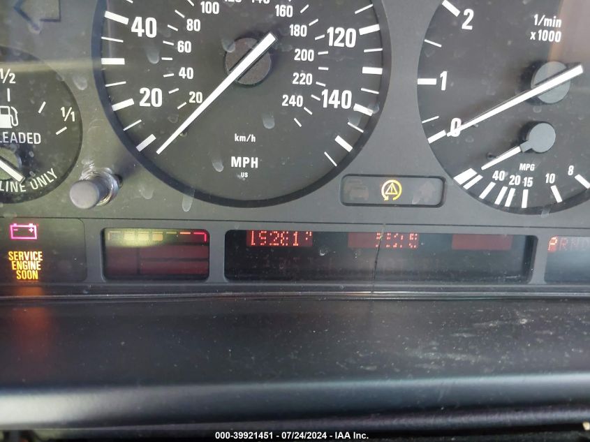 2002 BMW 525Ia VIN: WBADT434X2GZ98986 Lot: 39921451