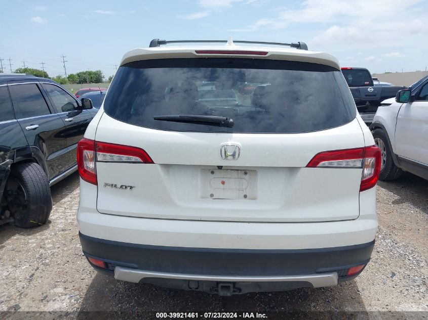 2019 Honda Pilot Ex-L VIN: 5FNYF5H53KB038017 Lot: 39921461