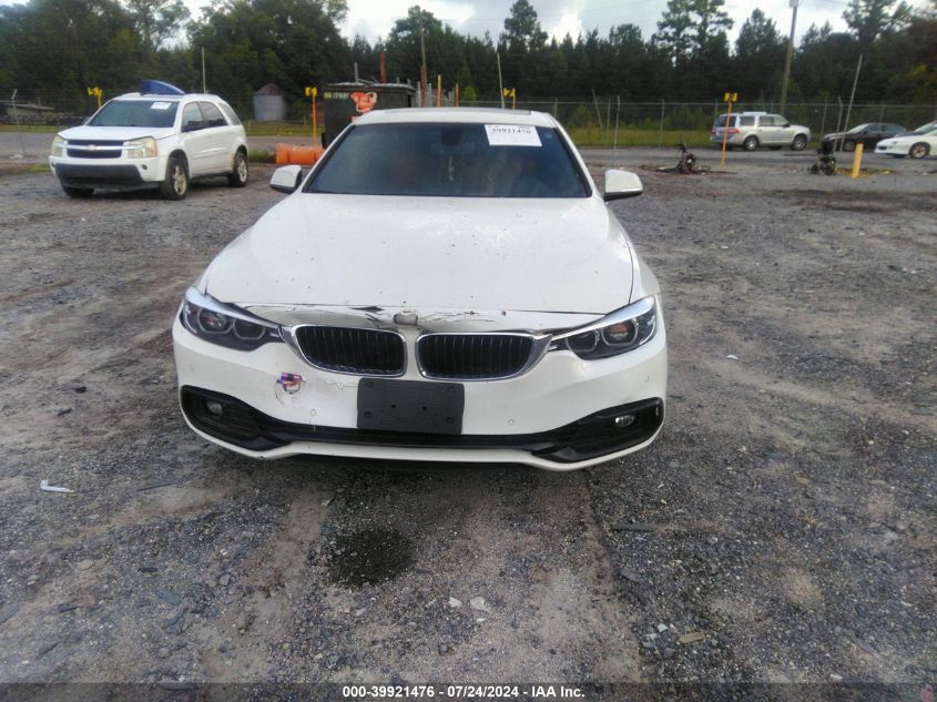 2019 BMW 430I Gran Coupe VIN: WBA4J1C5XKBM12541 Lot: 39921476