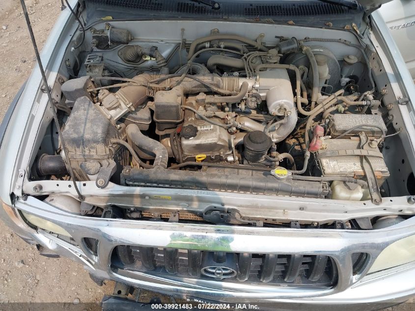 2004 Toyota Tacoma VIN: 5TEWM72NX4Z319170 Lot: 39921483