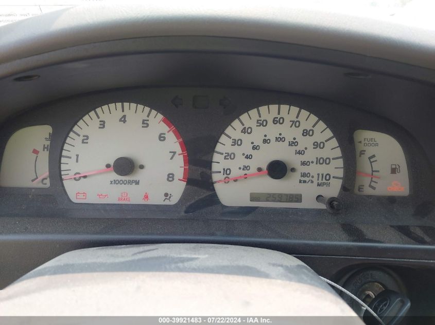 2004 Toyota Tacoma VIN: 5TEWM72NX4Z319170 Lot: 39921483