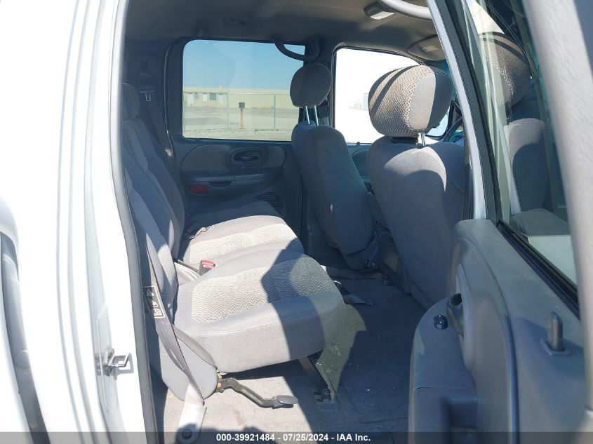 2002 Ford F150 Supercrew VIN: 1FTRW07612KC81149 Lot: 39921484