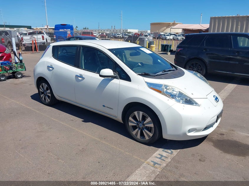 2013 Nissan Leaf Sl VIN: 1N4AZ0CP5DC417580 Lot: 39921485