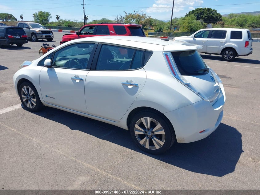 2013 Nissan Leaf Sl VIN: 1N4AZ0CP5DC417580 Lot: 39921485