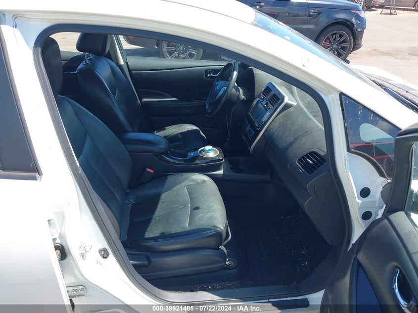 2013 Nissan Leaf Sl VIN: 1N4AZ0CP5DC417580 Lot: 39921485