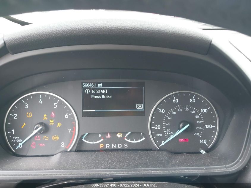 2019 Ford Ecosport Se VIN: MAJ6S3GL1KC277849 Lot: 39921490