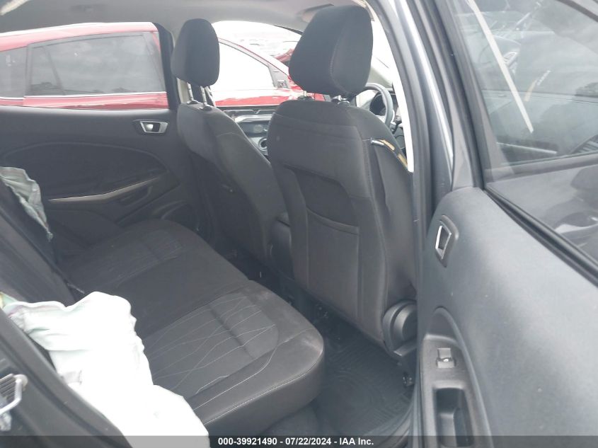 2019 Ford Ecosport Se VIN: MAJ6S3GL1KC277849 Lot: 39921490