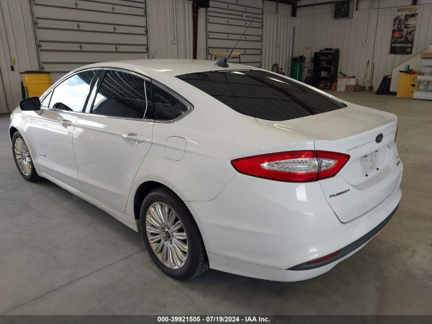 2014 Ford Fusion Hybrid Se VIN: 3FA6P0LU1ER188139 Lot: 39921505