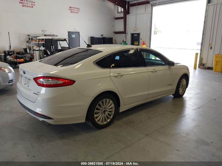 2014 Ford Fusion Hybrid Se VIN: 3FA6P0LU1ER188139 Lot: 39921505