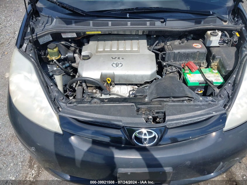 2008 Toyota Sienna Xle VIN: 5TDZK22C68S199472 Lot: 39921508