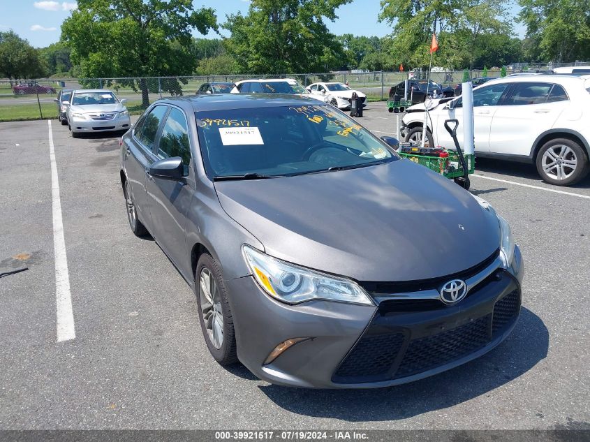 2015 Toyota Camry Se VIN: 4T1BF1FK3FU086830 Lot: 39921517