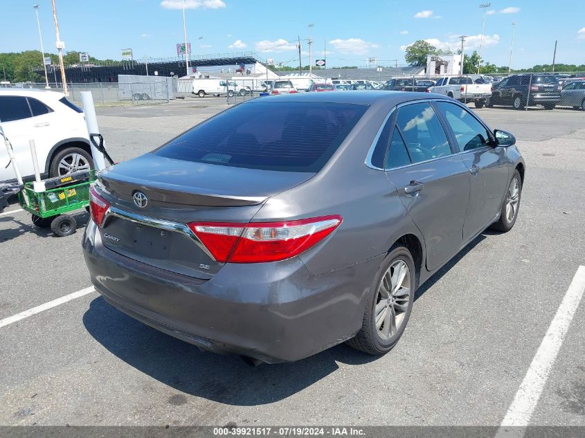 2015 Toyota Camry Se VIN: 4T1BF1FK3FU086830 Lot: 39921517