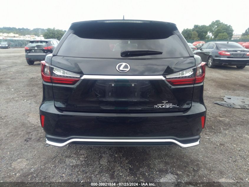 2021 Lexus Rx 450Hl VIN: JTJHGKFA9M2016330 Lot: 39921534