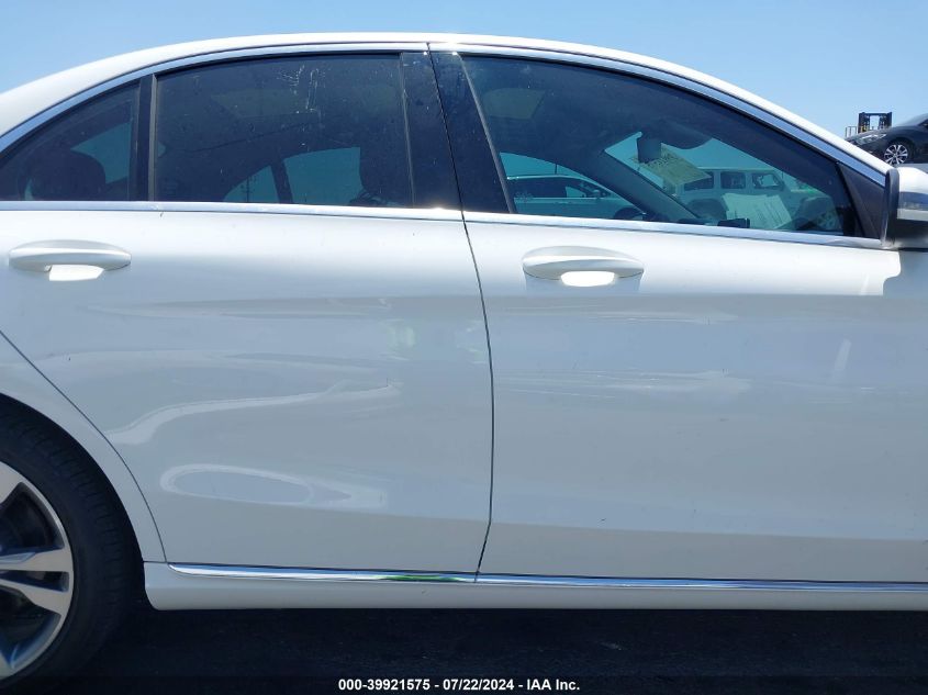 2017 Mercedes-Benz C 300 Luxury/Sport VIN: 55SWF4JB5HU207706 Lot: 39921575