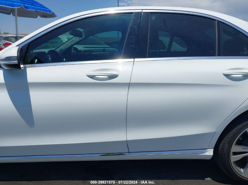 2017 Mercedes-Benz C 300 Luxury/Sport VIN: 55SWF4JB5HU207706 Lot: 39921575