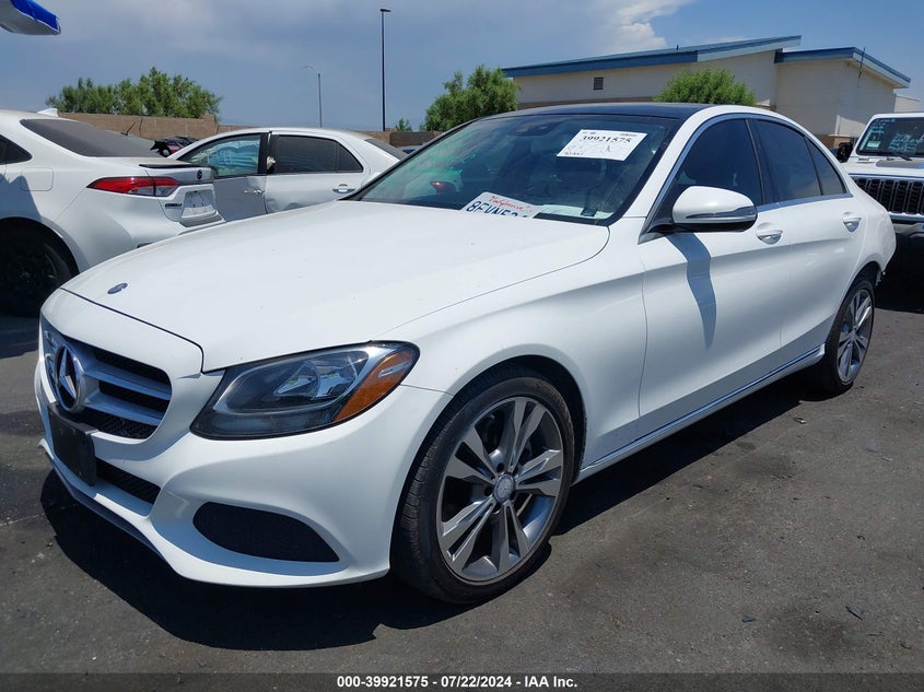VIN 55SWF4JB5HU207706 2017 MERCEDES-BENZ C 300 LUXURY/SPORT
