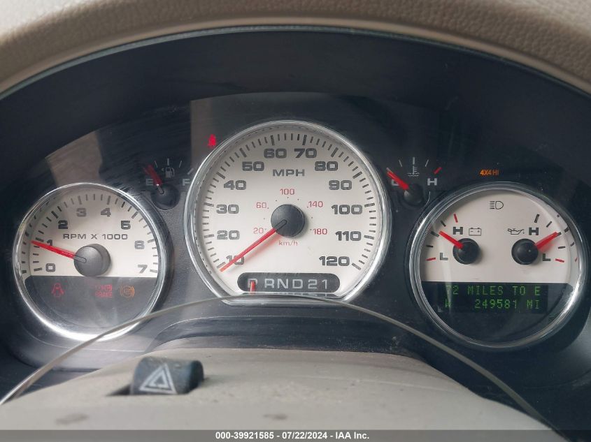 2005 Ford F-150 Fx4/Lariat/Xlt VIN: 1FTPW14595KD21054 Lot: 39921585