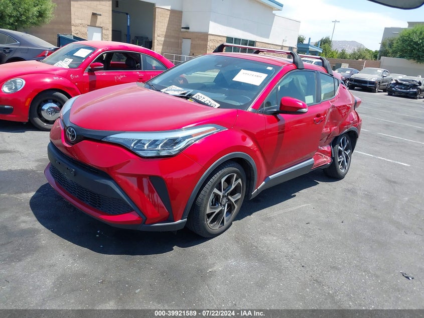2021 TOYOTA C-HR 2.0L I-4 DOHC, VVT, (VIN: JTNKHMBX7M1120764