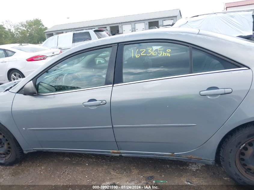 2007 Pontiac G6 Value Leader VIN: 1G2ZF58B374107088 Lot: 39921590