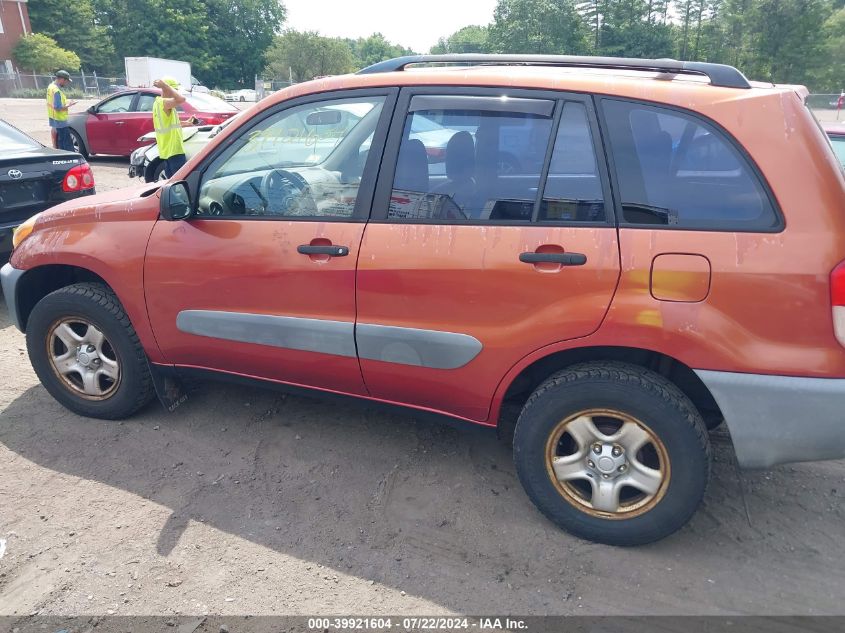 2001 Toyota Rav4 VIN: JTEHH20V410033096 Lot: 39921604