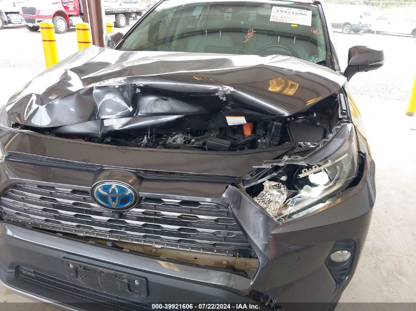 2019 Toyota Rav4 Hybrid Limited VIN: JTMDWRFV7KD500630 Lot: 39921606