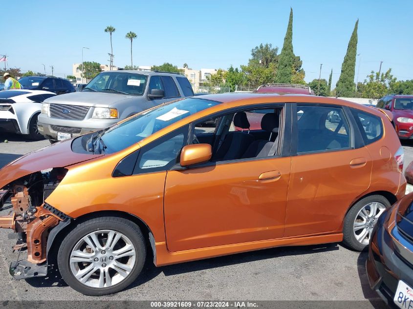 2010 Honda Fit Sport VIN: JHMGE8H44AS006703 Lot: 39921609