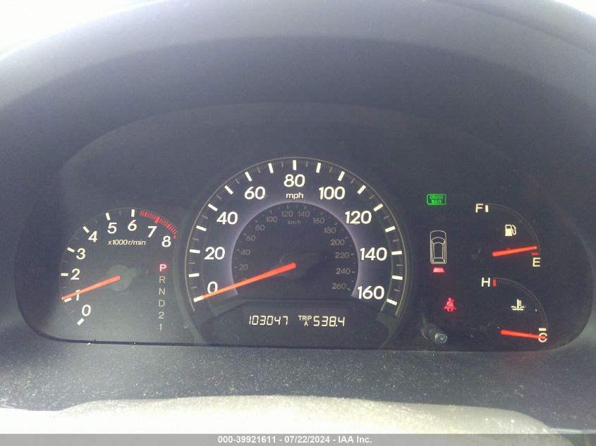 2010 Honda Odyssey Ex-L VIN: 5FNRL3H75AB101376 Lot: 39921611