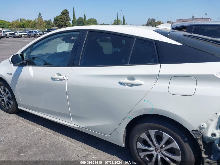 2020 Toyota Prius Le Awd-E VIN: JTDL9RFU5L3016196 Lot: 39921619