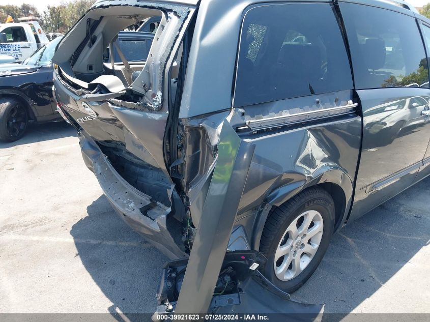 2007 Nissan Quest 3.5 Sl VIN: 5N1BV28U17N136997 Lot: 39921623