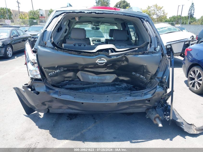 2007 Nissan Quest 3.5 Sl VIN: 5N1BV28U17N136997 Lot: 39921623