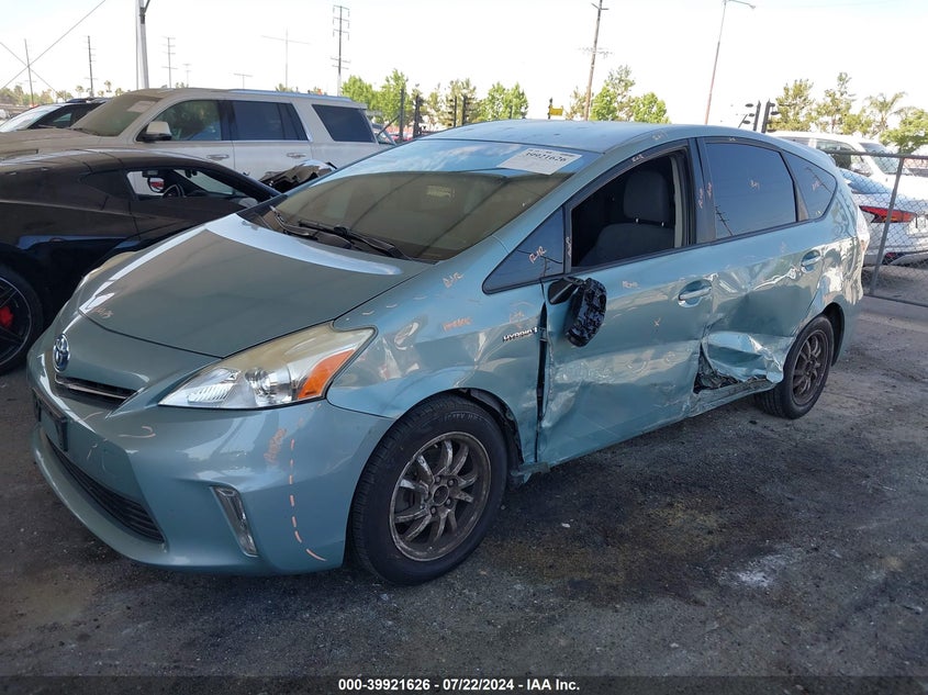 2014 Toyota Prius V Three VIN: JTDZN3EU2E3347907 Lot: 39921626