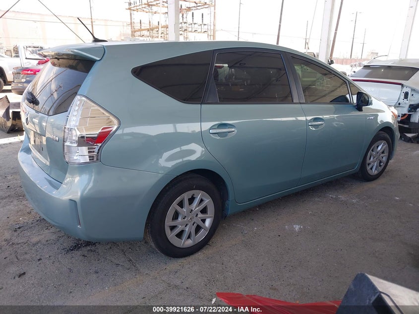 2014 Toyota Prius V Three VIN: JTDZN3EU2E3347907 Lot: 39921626