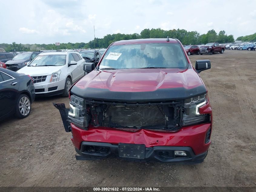 2021 Chevrolet Silverado 1500 4Wd Short Bed Rst VIN: 1GCUYEED0MZ139422 Lot: 39921632