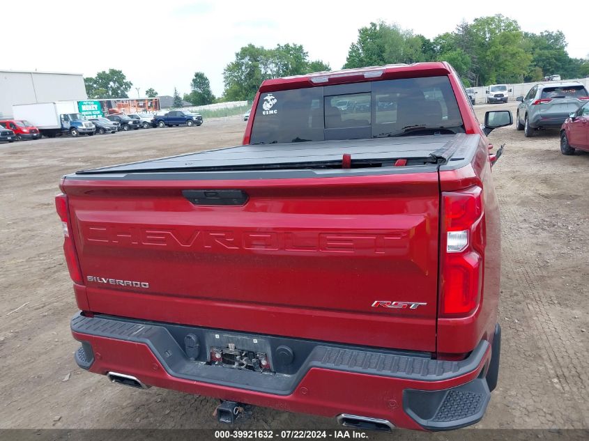 2021 CHEVROLET SILVERADO 1500 4WD  SHORT BED RST - 1GCUYEED0MZ139422